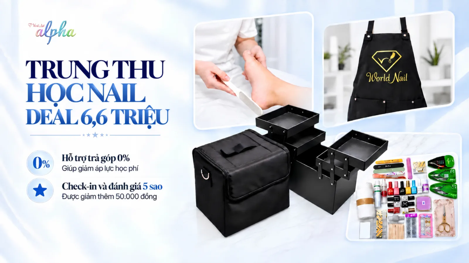 Trung thu cùng ưu đãi với World Nail Alpha