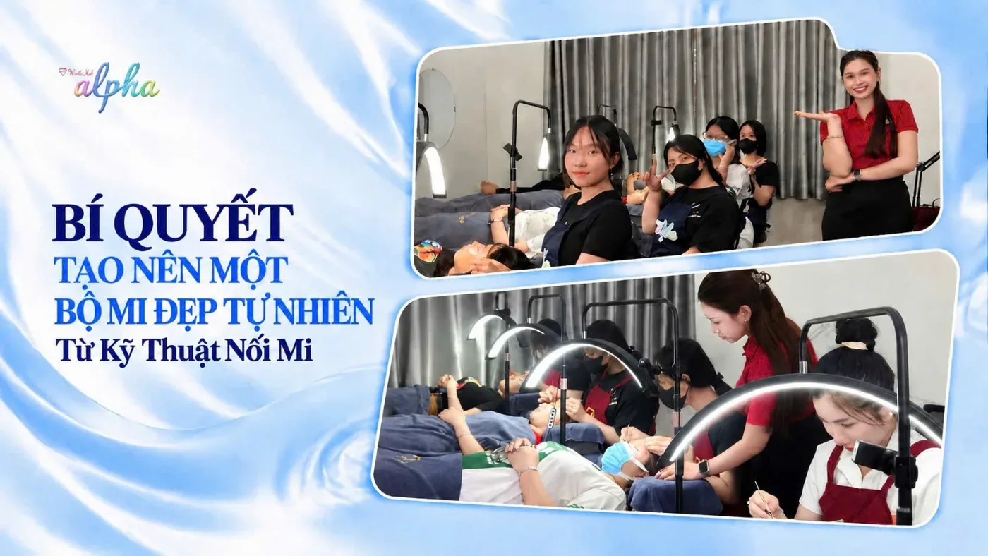 Bí Quyết Tạo Nên Một Bộ Mi Đẹp Tự Nhiên Từ Kỹ Thuật Nối Mi
