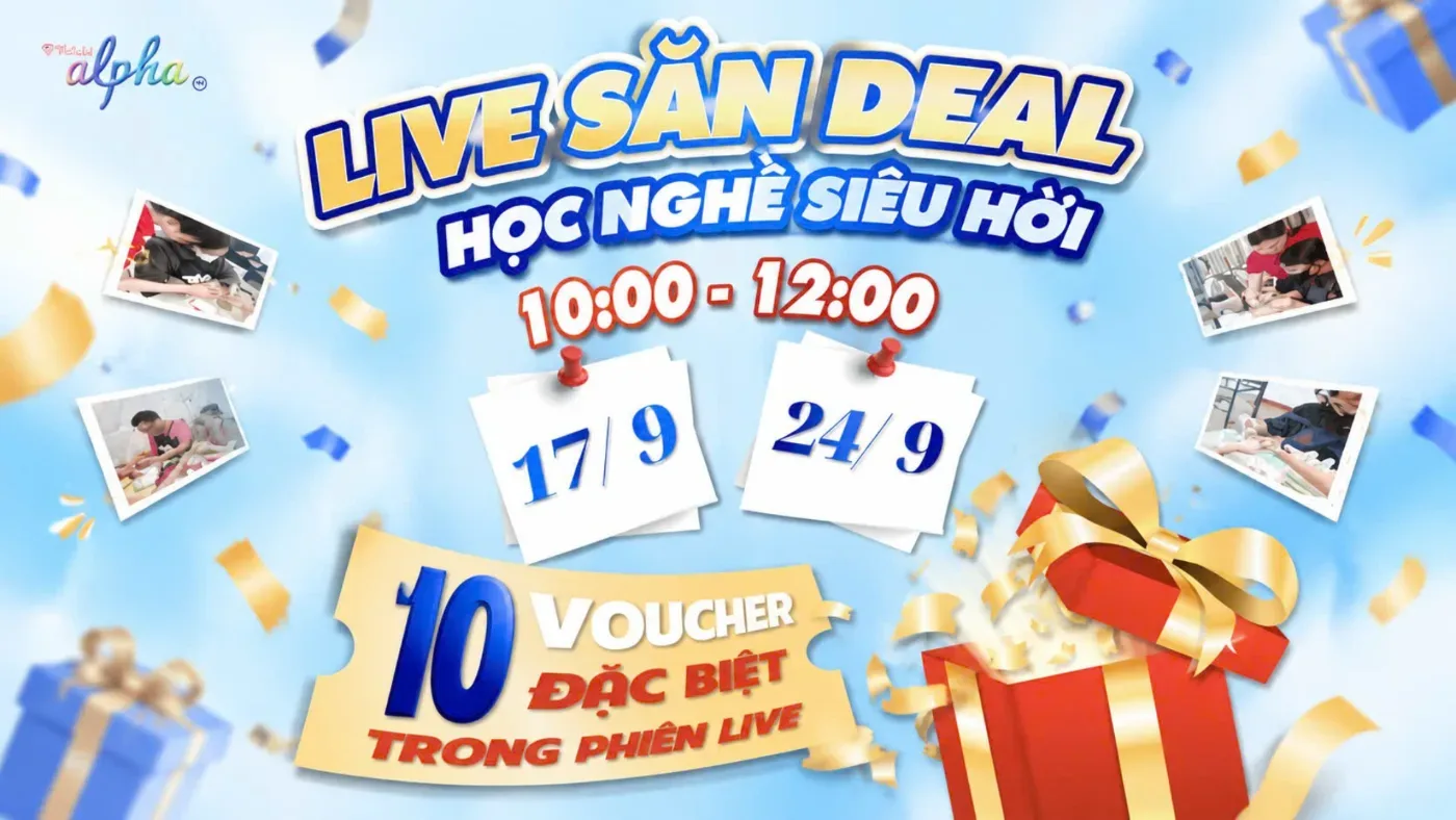 World Nail Alpha Tổ Chức Livestream Tháng 9: Giải Đáp Về Nghề Nail Và Cơ Hội Học Nghề