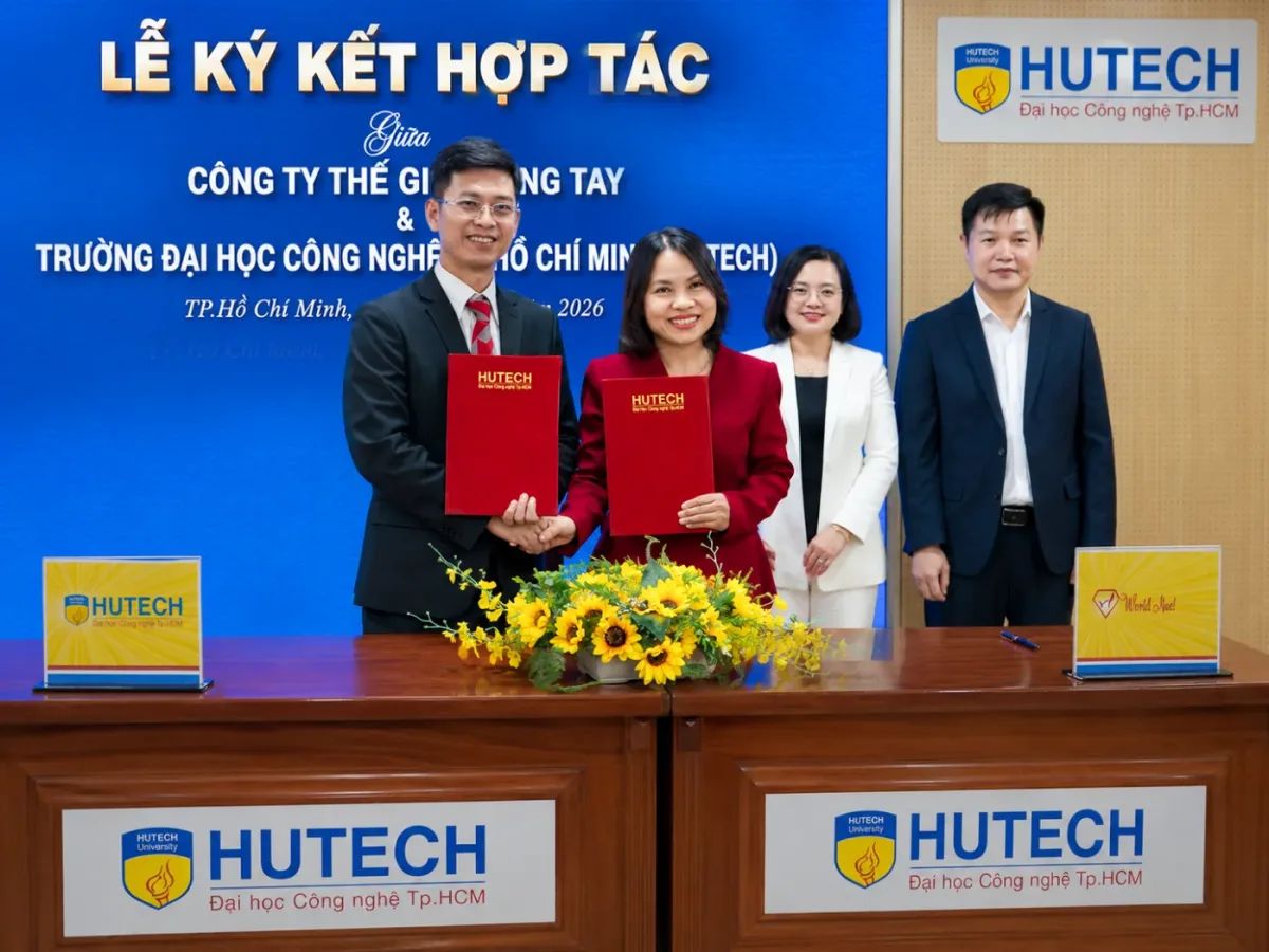 Lễ Ký Kết Hợp Tác Giữa HUTECH Và Hệ World Nail: Bước Đột Phá Trong Ngành Nghề Đào Tạo Làm Đẹp