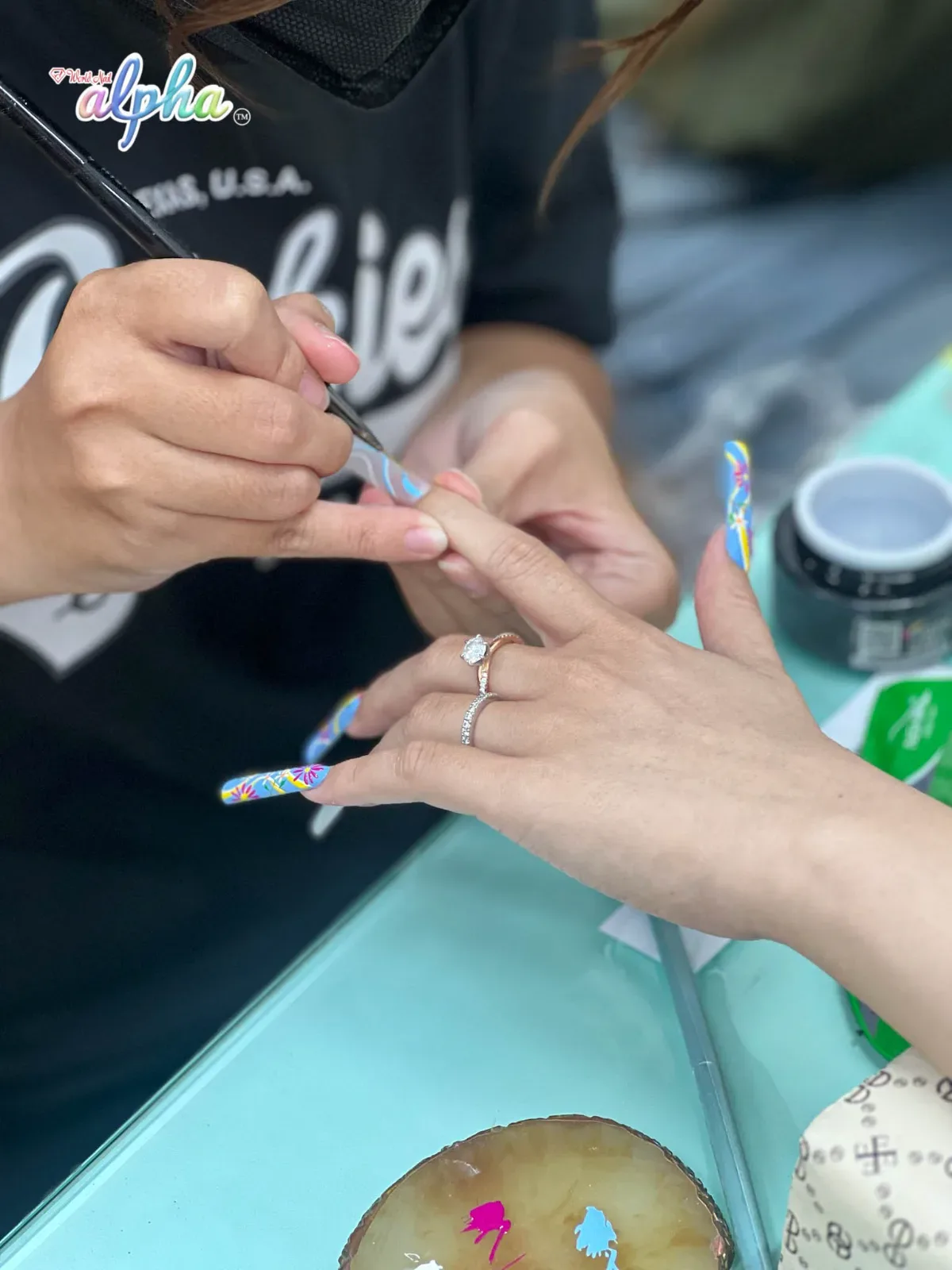 HỌC VIÊN KHÓA NAIL QUỐC TẾ 3